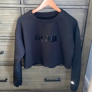 Alo Yoga cropped sweatshirt